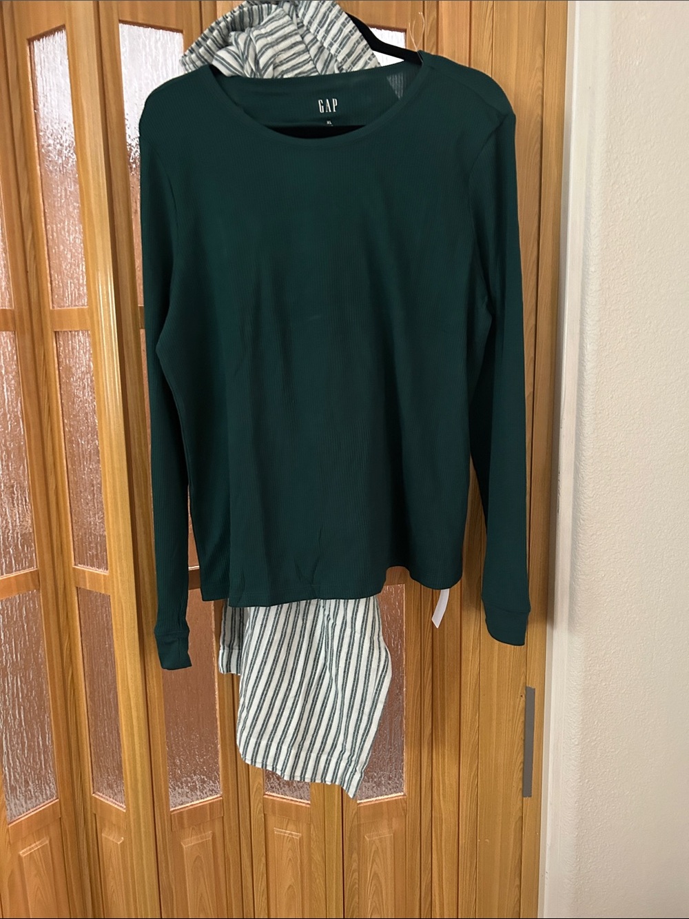 GAP Forest Green Long Sleeve PJ’s-Brand New.